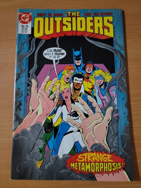 The Outsiders #25 ~ DOLLAR BIN ~ 1987 DC Comics 