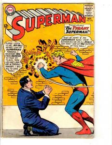 Superman # 172 VG/FN DC Silver Age Comic Book Braniac Lois Lane Lex Luthor JL9