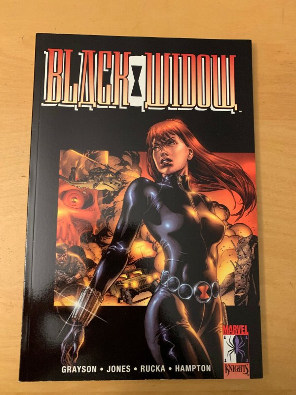 BLACK WIDOW TPB 2001, NM 9.4 (or better) 1ST PRINT, GRAYSON / JONES 