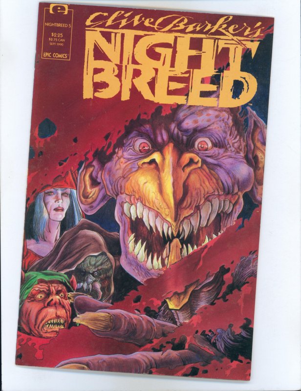 Clive Barker's Night Breed #5 (1990)