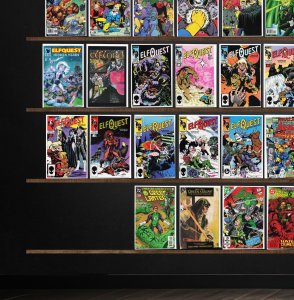 Huge Lot 150+ Comics with Green Lantern, Elfquest, Fantastic Four & More!