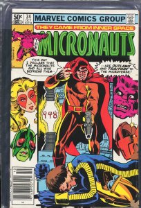 Micronauts #34 (1981) Micronauts