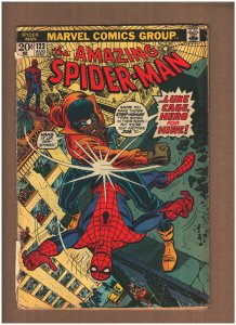 Amazing Spider-man #123 Marvel Comics 1973 COVER DETACHED READER COPY ONLY