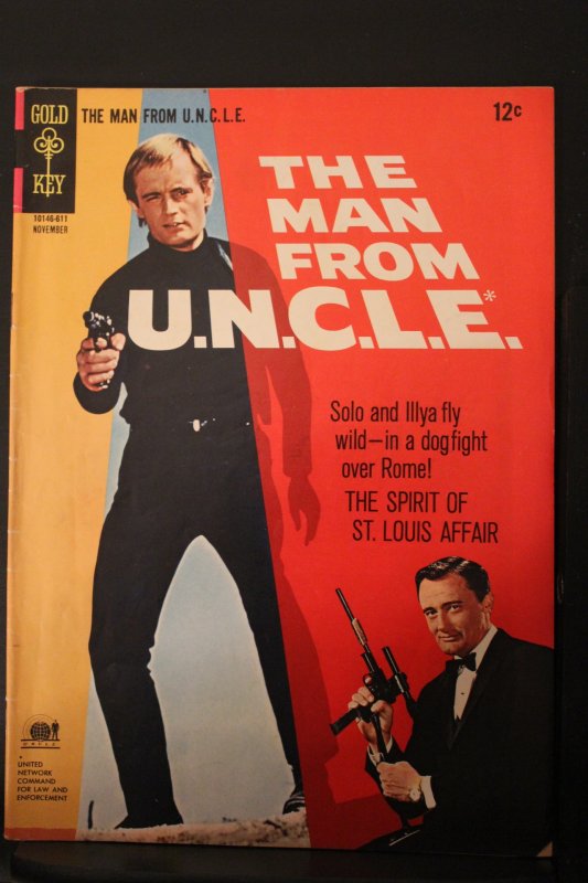 The Man From U.N.C.L.E. #9 High-Grade VF/NM Napolean Solo et all Boca CERT