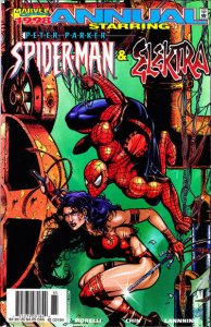 Peter Parker: Spider-Man/Elektra Annual #1998 (Newsstand) VF ; Marvel