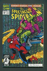 Peter Parker,Spectacular Spiderman #200 / 9.2  NM  May 1993