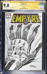 Empyre (2020) # 1 (CGC 9.8 SS) Signed & Sketch Tim Vigil * Marvel Comics * Slott