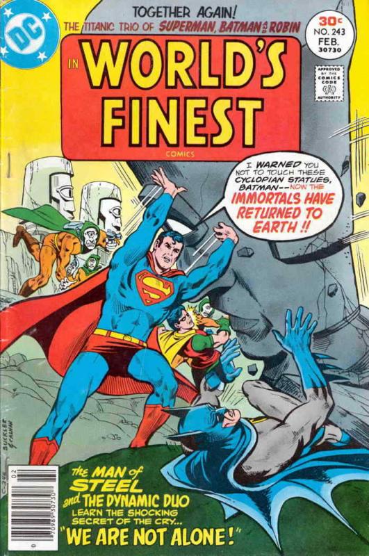 World’s Finest Comics #243 FN; DC | save on shipping - details inside