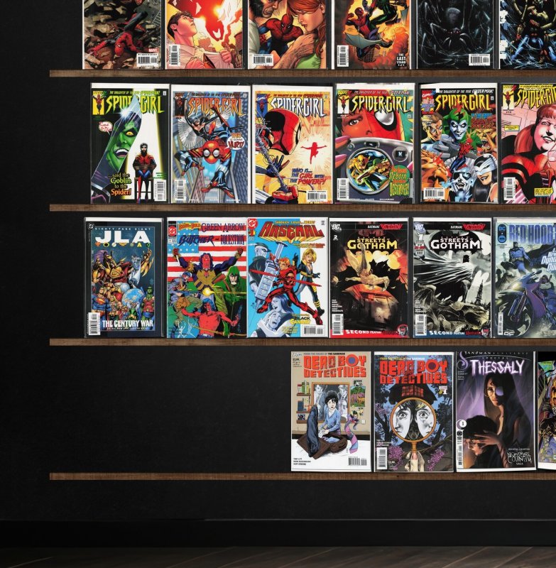 Huge Lot 140+ Comics with Spider-Girl, Marvel Knights Spider-Man & More!