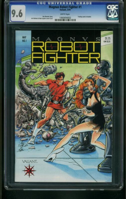 MAGNUS ROBOT FIGHTER #1-CGC 9.6-GOOD GIRL ART 1060694002