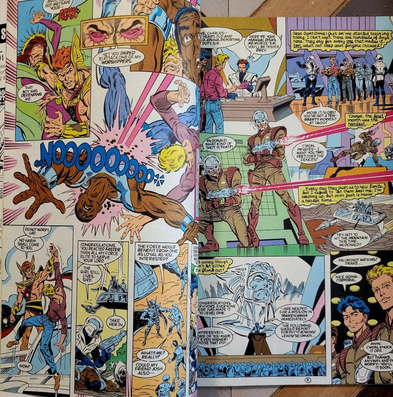 Team Titans #1 (DC 1992) KILLOWAT Variant FN/VF Marv Wolfman & Kevin Maguire