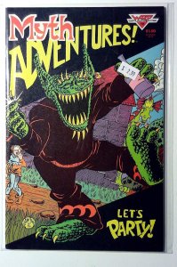 Myth Adventures #10 (1986) Warp Graphics 1st Print Comic Book