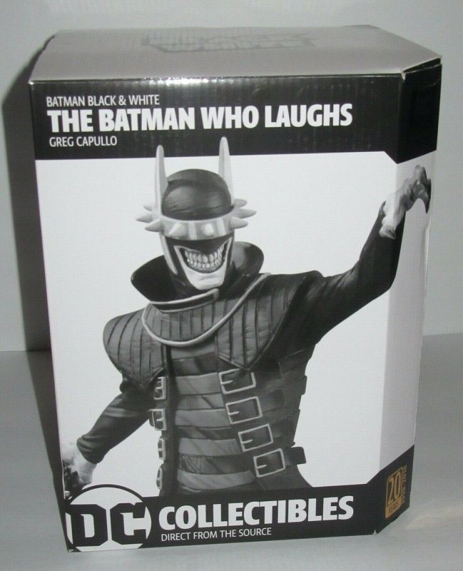 Batman Who Laughs Black & White Capullo Statue Limited Edition DC Collectibles