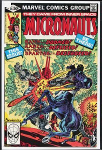 Micronauts #28 (1981) Micronauts