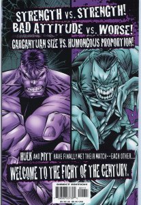 Hulk/Pitt  One Shot (1997) NM 9.4