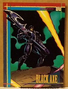 1993 Marvel Universe #127 Black Axe