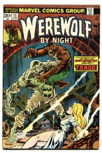 Werewolf By Night #13 1973-Marvel-1st appearance of Topaz