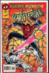 Web of Scarlet Spider #4 Direct Edition (1996) Scarlet Spider
