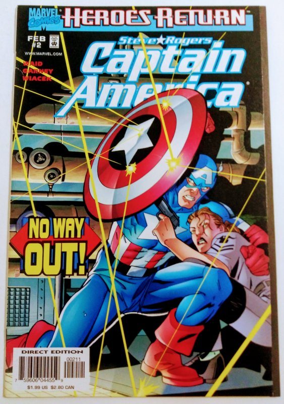 Captain America #3 (1998) 1¢ Auction! No Resv! See More!