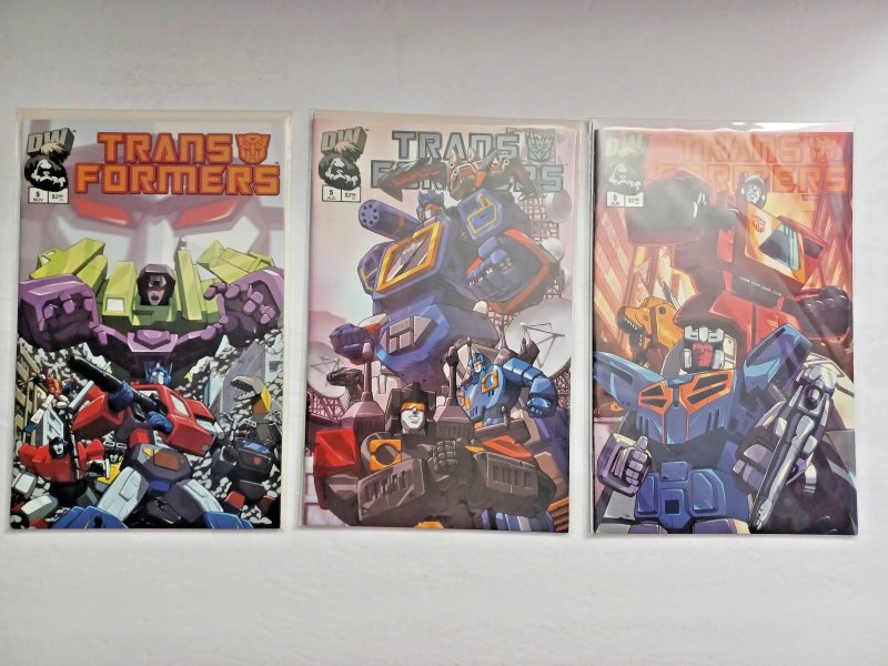 Transformers Preview #1 2 3 4 5 & 6 + Variants (16 books)- Dreamwave - 2002 - NM