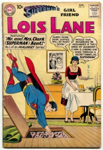 Superman's Girl Friend Lois Lane #19 1960-IMAGINARY SERIES VG