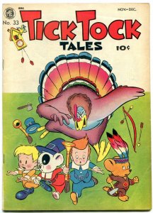 Tick Tock Tales #33 1951-Humor Golden Age Funny Animals FN