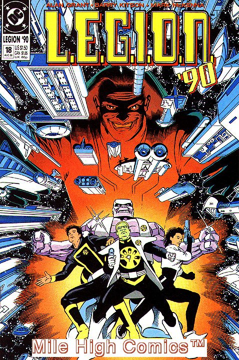 LEGION '89 (1990 Series) #18 Very Good Comics Book