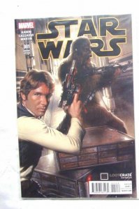 STAR WARS #1 MARVEL COMICS (2015) LOOT CRATE CHEWBACCA & HAN SOLO VARIANT SEALED