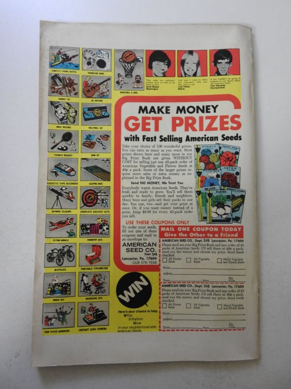 Giant-Size Invaders #1 (1975) VG+ Condition stamp fc, moisture stain