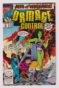 Marvel Comics! Damage Control! Issue #3! Acts of Vengeance!