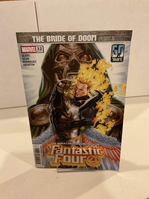 Fantastic Four 32 9.0 (our highest grade)  2021 The Bride of Doom!