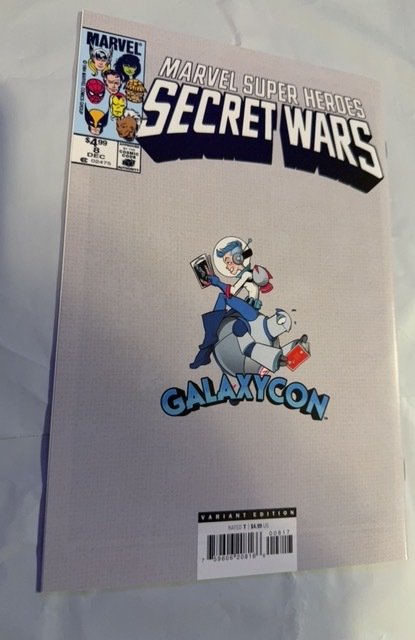 Secret Wars #8 Near Mint 9.4 Facsimile GalaxyCon Exclusive Variant 2024