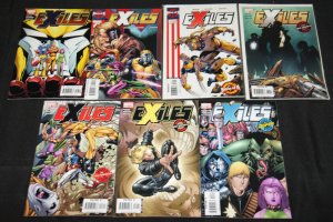 Modern Marvel EXILES 37pc Mid-High Grade Comic Lot VF-NM Sabretooth Blink