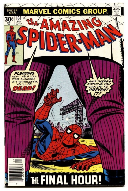 AMAZING SPIDER-MAN #164 comic book-MARVEL COMICS-KINGPIN