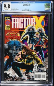 Factor X #1 (3/95) Graded CGC 9.8