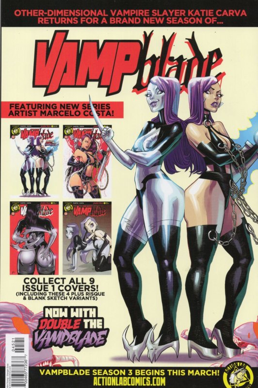 Zombie Tramp #45 Risque Variant (2018)Adult Comic Book Action Lab Grade NM+ 9.6