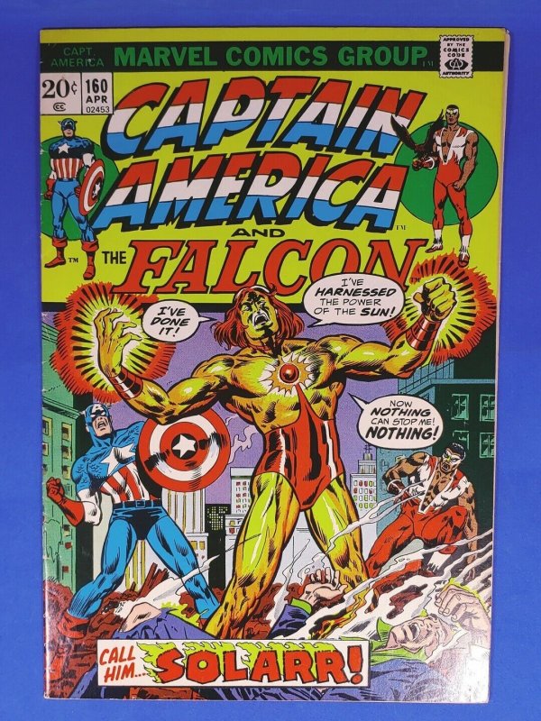 Captain America #160 FN/VF Marvel Comics C10A 