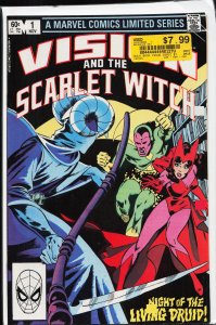 Vision and the Scarlet Witch #1 Direct Edition (1982) The Vision [Key Issue]
