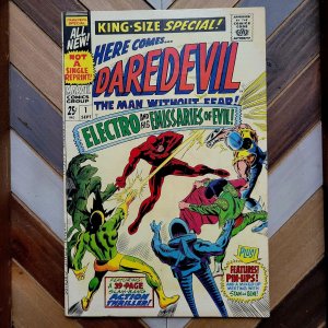 DAREDEVIL Annual #1 VG/FN (Marvel 1967) Battle vs ELECTRO & Emissaries Of Evil!