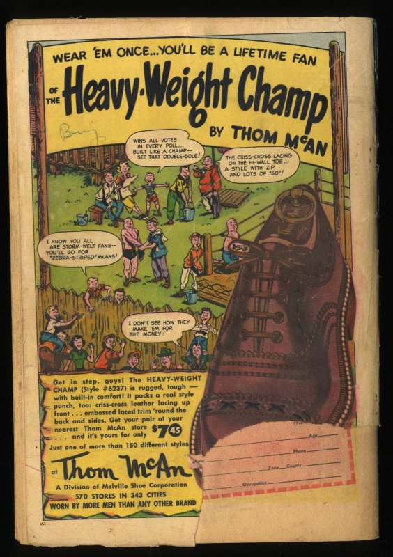 Adventure Comics #183 Fair 1.0 DC Superman