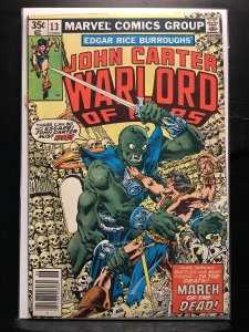 John Carter Warlord of Mars #13  (1978)