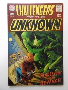 Challengers of the Unknown #66 (1969) VG/FN Condition!