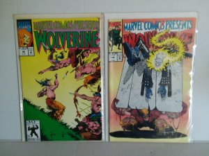 MARVEL COMICS PRESENTS 96 & 100...WOLVERINE - FREE SHIPPING!