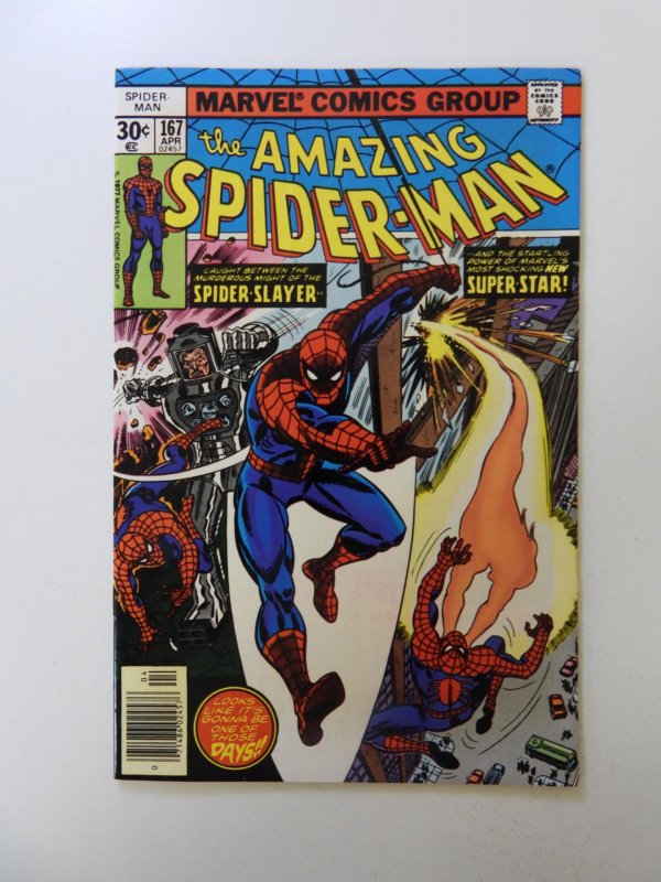 The Amazing Spider-Man #167 (1977) VF+ condition