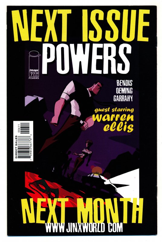 Powers (2000 1st Series Image) #6 VF
