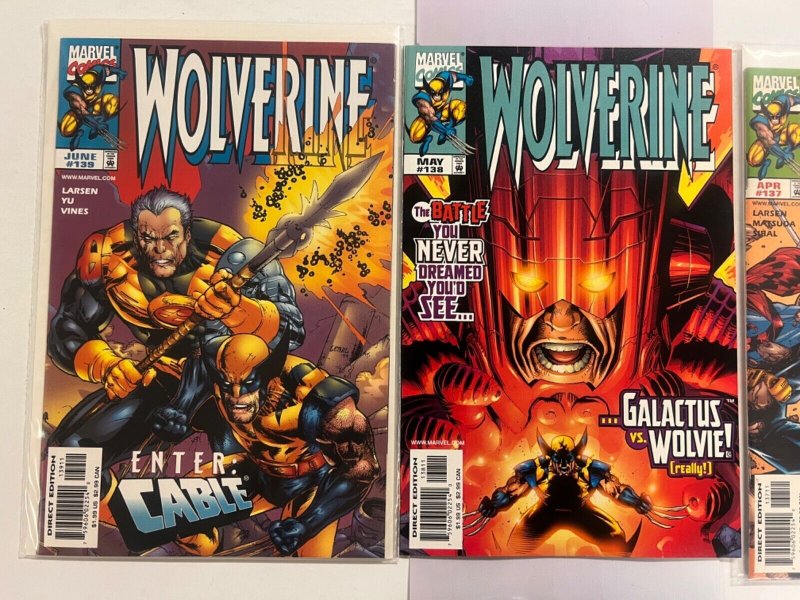 3 Wolverine Marvel Comic Books # 137 138 139 Avengers Spiderman Thor 51 SM5
