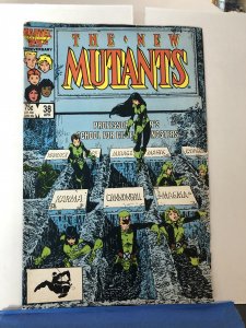The New Mutants #38 (1986) FN 