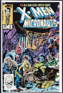 The X-Men and The Micronauts #3 (1984) Micronauts