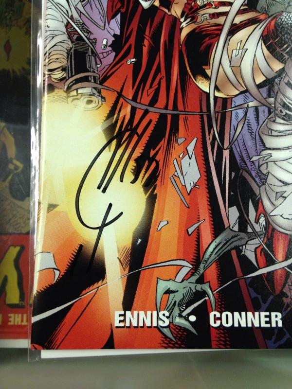 Painkiller Jane Vs. The Darkness 1 NM triple signed conner, palmiotti, quesada