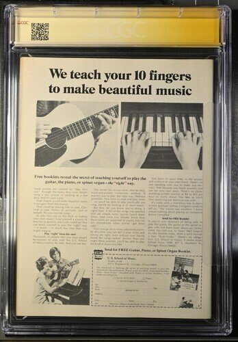 Rampaging Hulk #1 1977 Marvel Comics CGC 9.6 SS Signed Lou Ferrigno